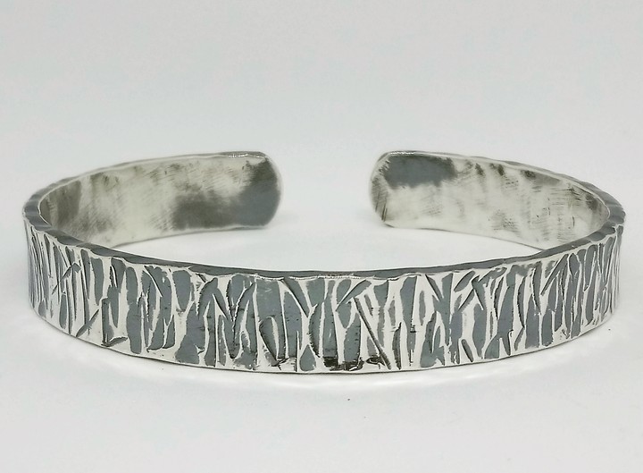 Bracelet 16 Hammered