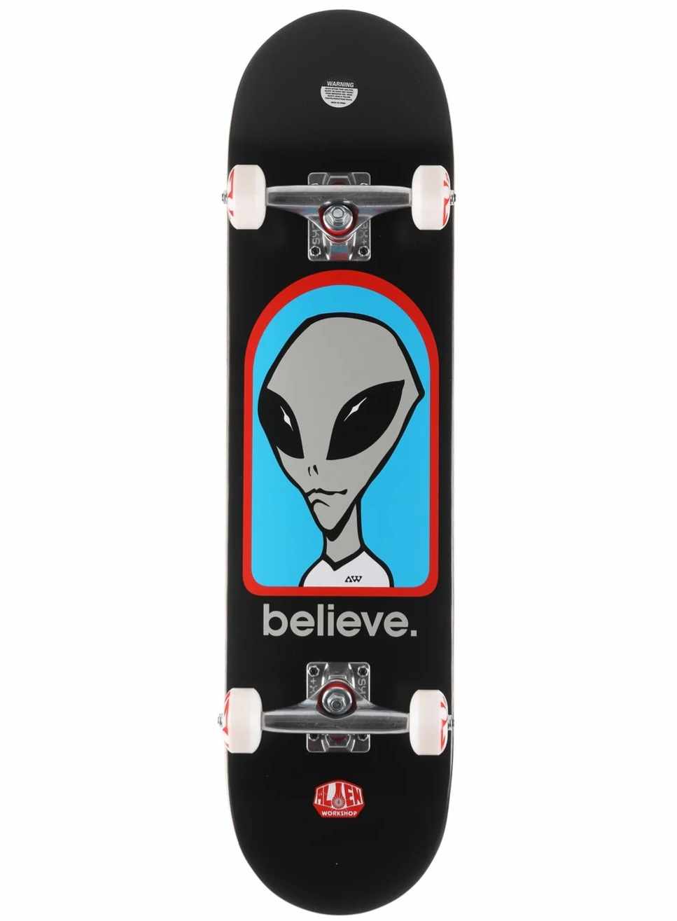 ALIEN WORKSHOP Believe Black Complete 7.75"