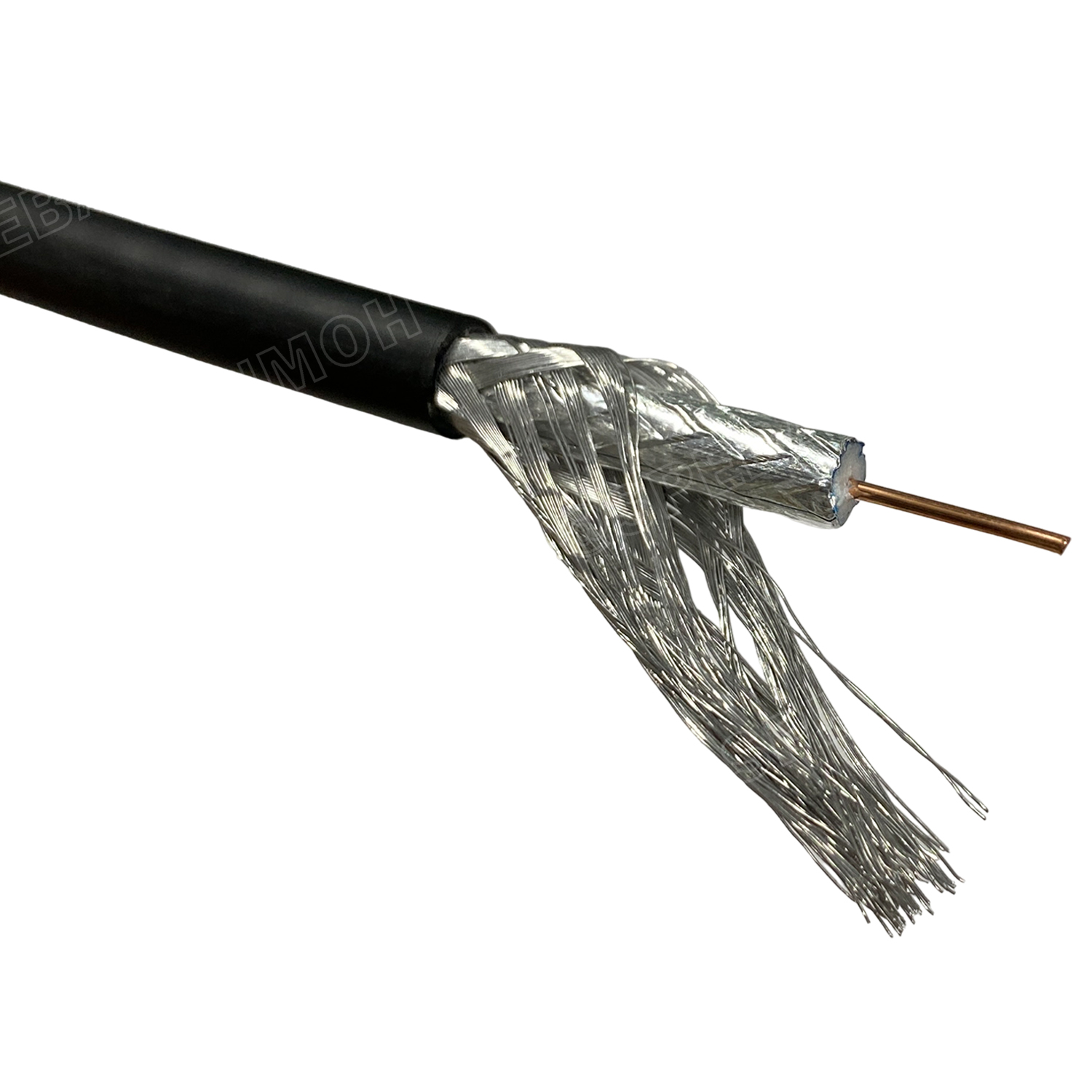 [ 3เมตร ] CB-0109SP+ RG 6/U Outdoor 96% Shield สายRG6 ชิลล์ 96% สำหรับใช้ภายนอกอาคาร LINK BLACK PE Jacket สายสัญญาณ Coaxial กล้องวงจรปิด CCTV 75Ohm สายโคแอกเชียล สายสื่อสาร Coaxial กล้องวงจรปิด