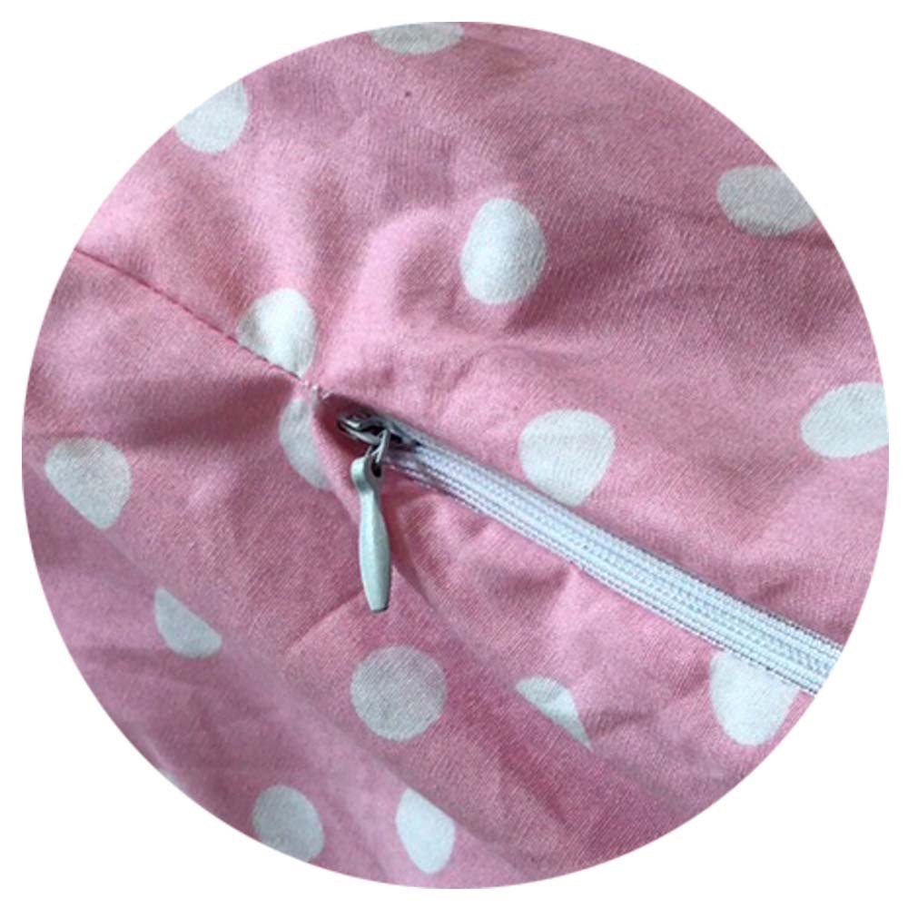 Palmandpond ที่นอนกันกรดไหลย้อน ขนาดใหญ่พิเศษ หลุมไม่ลึกถอดปลอกได้ ผ้าฝ้าย 100% (ลายเปลี่ยนตามลอตผลิตทักไลน์ @babyfirstcenter เพื่อสั่งซื้อ)