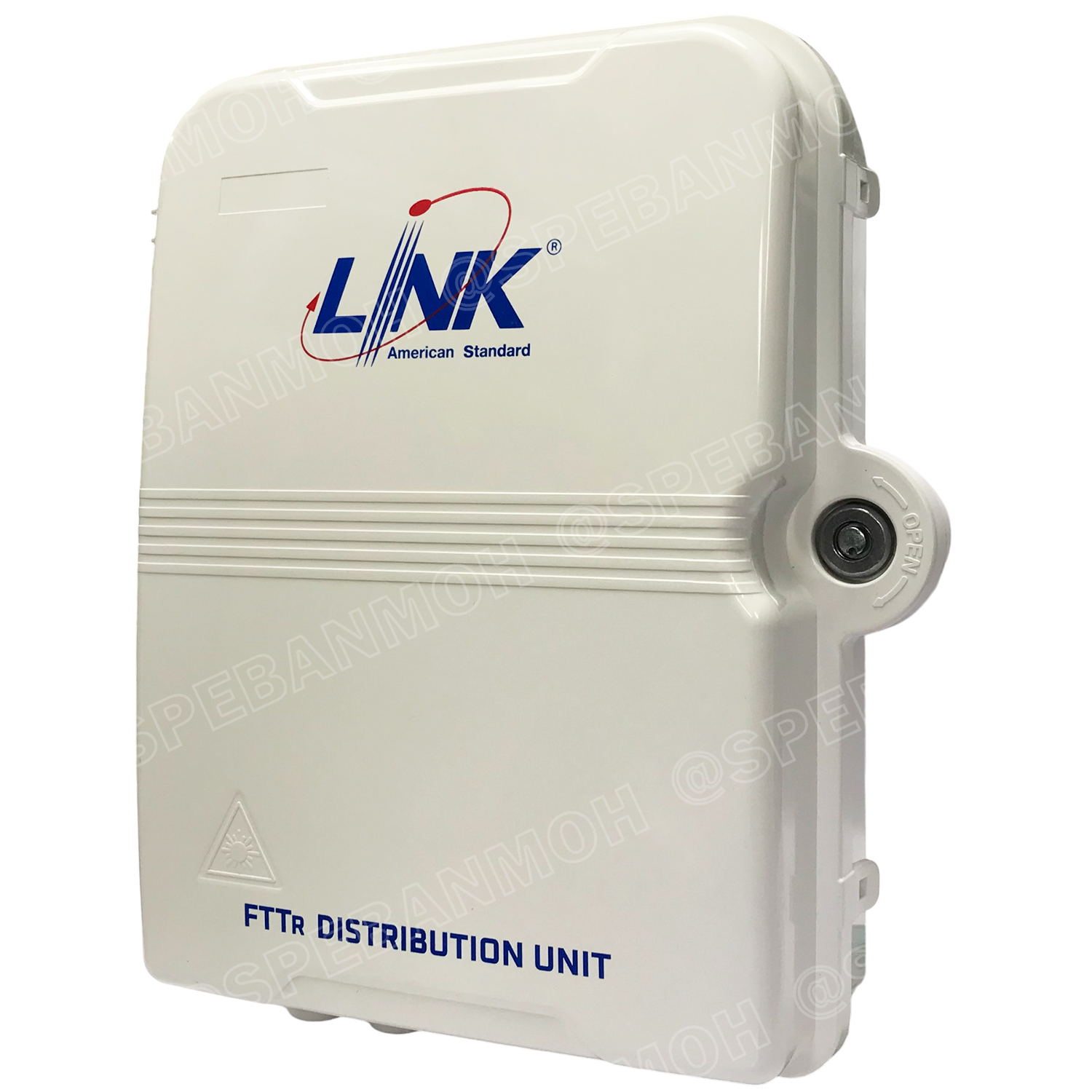 [ 1 ชิ้น ] UFH3112 Indoor Outdoor 12 SC/APC PON PLASTIC Terminal Box w/12 SC/APC Adapter & Pigtail กล่องพักสายไฟเบอร์ออฟติก 12ช่อง กล่องรวมสายและกระจายสายไฟเบอร์ FIBER TERMINAL BOX and CABINET and JUNCTION BOX