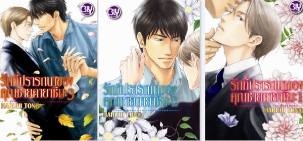 รักที่ปรารถนาของคุณชายคายาชิมะ 3 เล่มจบ (นิยาย) : Haruhi Tono (ฮารุฮิ โทโนะ)