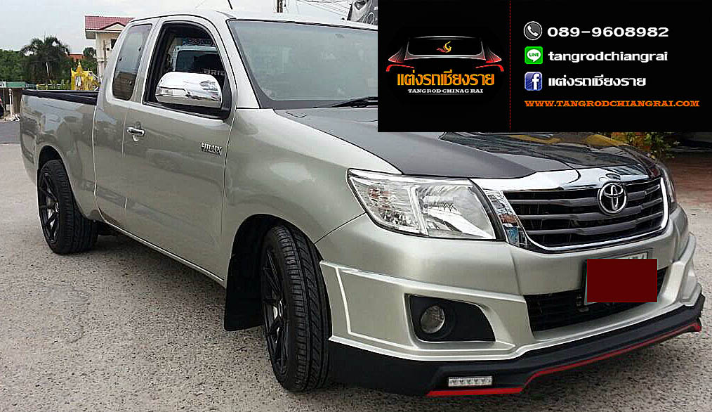 สกิร์ตหน้า TRD Sportivo-ตัวต่ำ สำหรับ VIGO Champ 2012