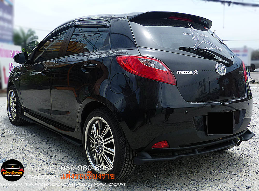 ชุดแต่งรอบคัน MZ CUSTOM TYPE I MAZDA 2 5 ประตู 2010-2014
