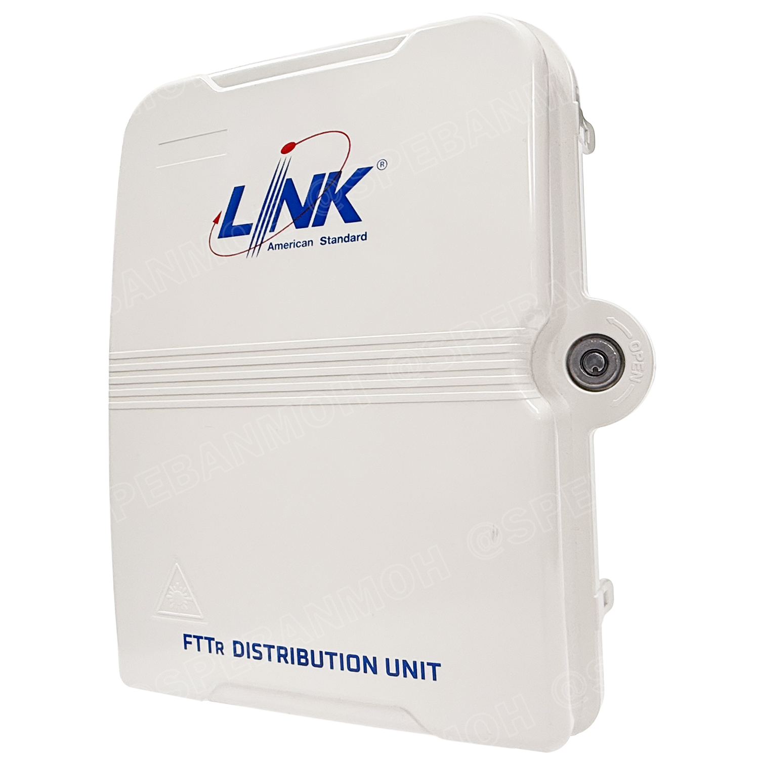 [ 1 ชิ้น ] UFH3113 FTTR DISTRIBUTION UNIT 24 SC/APC Adapter & Pigtail PON PLASTIC Indoor Outdoor Terminal Box กล่องพักสายไฟเบอร์ออฟติก 24ช่อง กล่องรวมสายและกระจายสายไฟเบอร์ FIBER TERMINAL BOX and CABINET and JUNCTION BOX