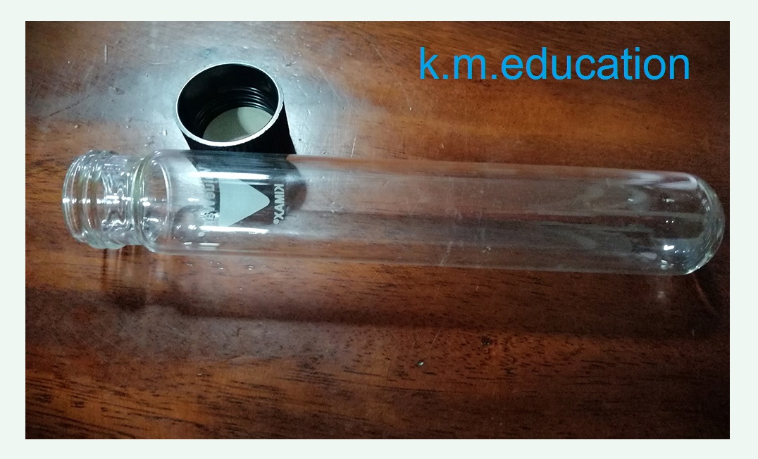 ขวดเก็บตัวอย่างน้ำฝาเกลียว ขนาดฝาเกลียว ขนาด 25*150 ml.