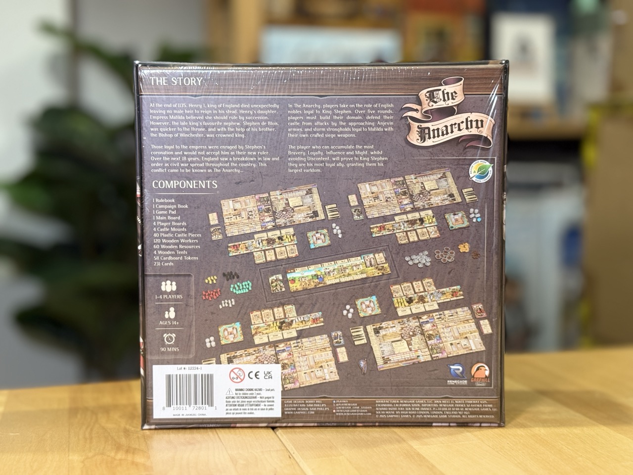 The Anarchy บอร์ดเกม ของแท้