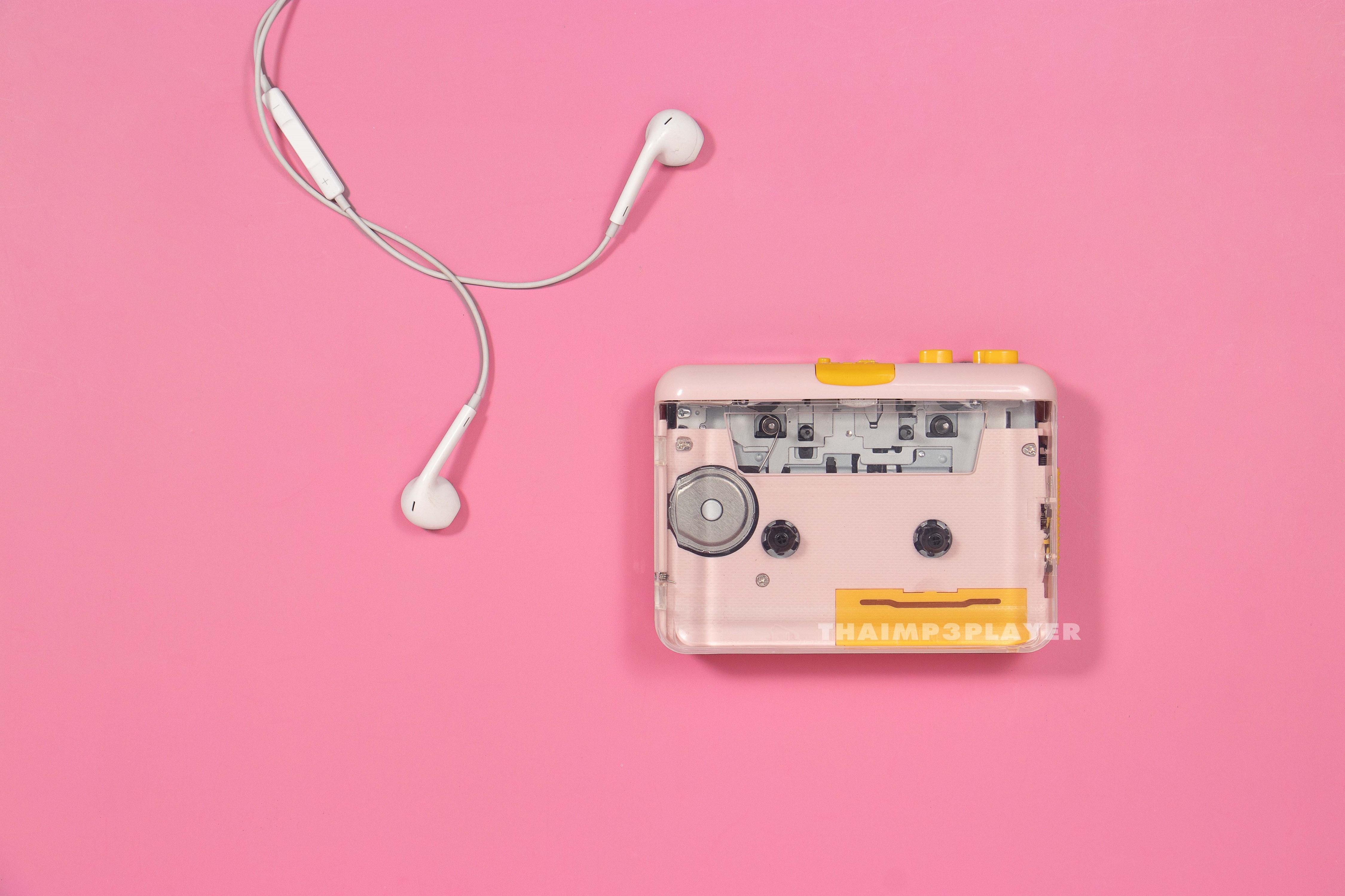 เครื่องเล่นเทปฝาใส มองเห็นเทปข้างใน ฮิตสุด สีสวย เสียงดี แปลงเทปเป็น MP3 ได้ มี Auto reverse