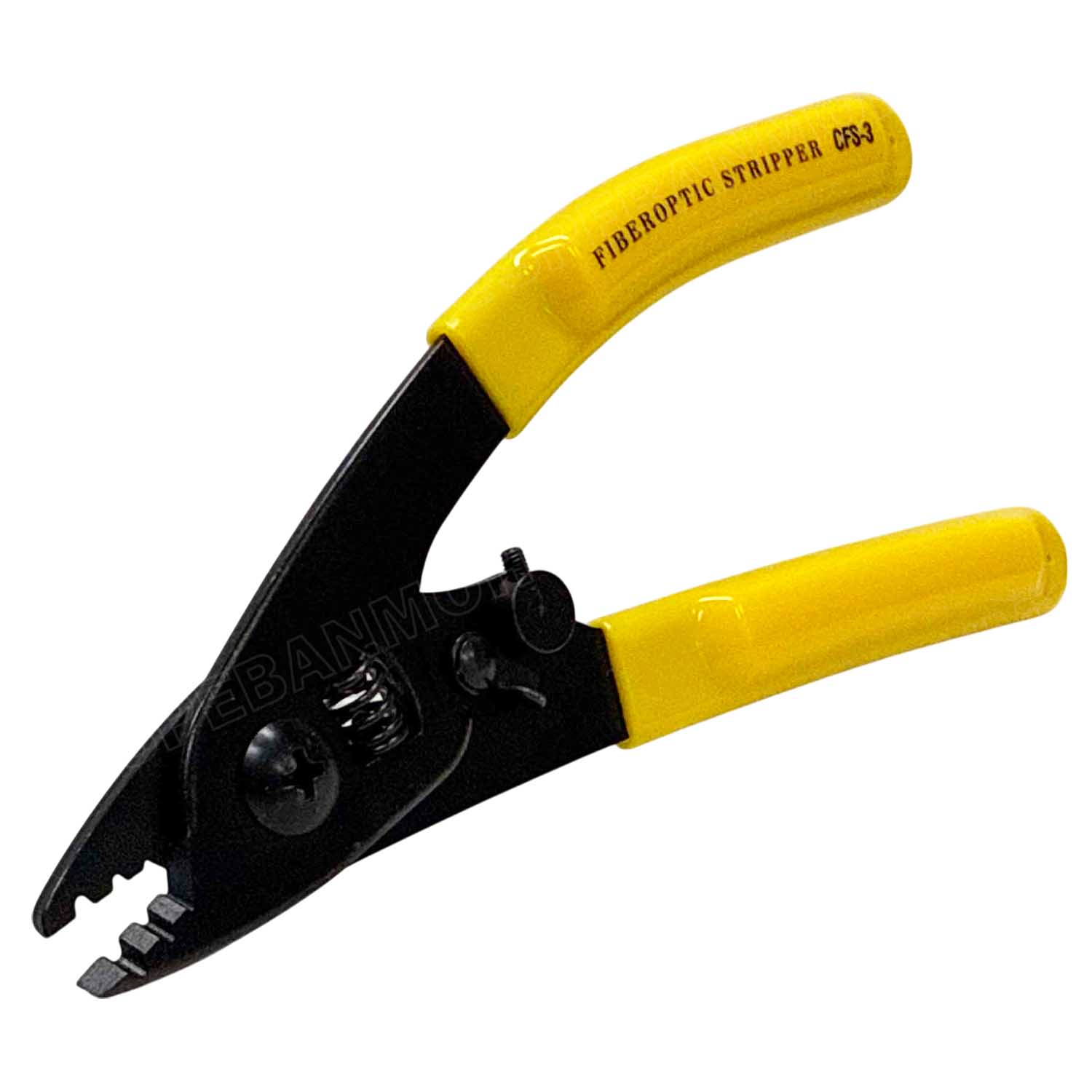 [ 1 ชิ้น ] CFS-3 คีมปลอกสายไฟเบอร์ออฟติก FTTR สำหรับสายฉนวนนิ่ม 0.9-3.0 mm สำหรับสาย Single Mode และ Multi Mode FIBER OPTIC Cable Stripper คีมปลอกสายไฟ Wire Strippers Ftth Optic Fast Stripper 125 Micron Fiber