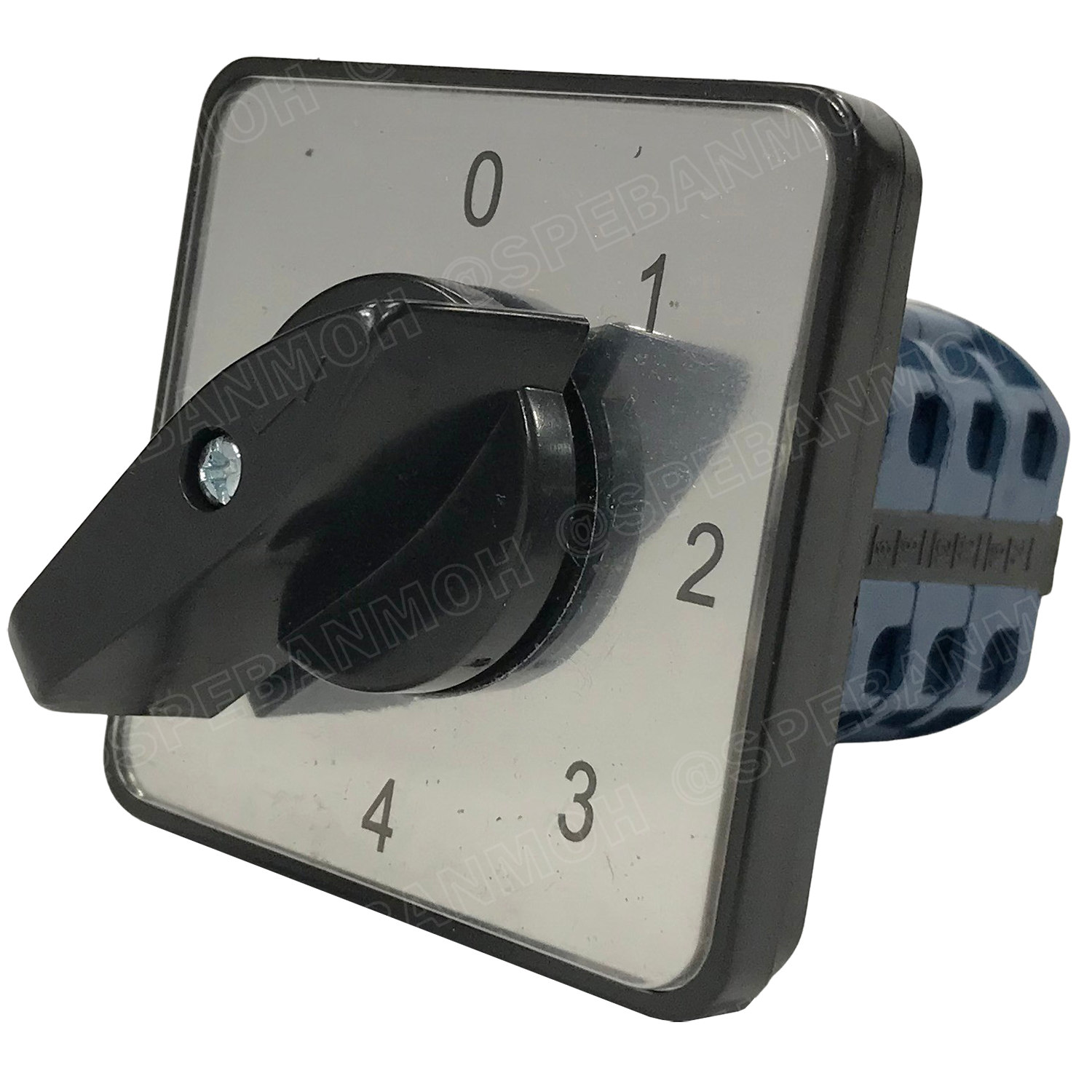 [ 1 ชิ้น ] LW26 4P 0-1-2-3-4 สวิทช์บิด 20A 32A 63A 4P 5Position 380V Cam Switch 5ตำแหน่ง สวิทช์ อุตสาหกรรม / โรงงาน Change Over Switch แคมสวิทช์ Selector Switch สวิทช์โรงงาน ซีเลคเตอร์สวิตช์ 5 ตำแหน่ง 48 x 48