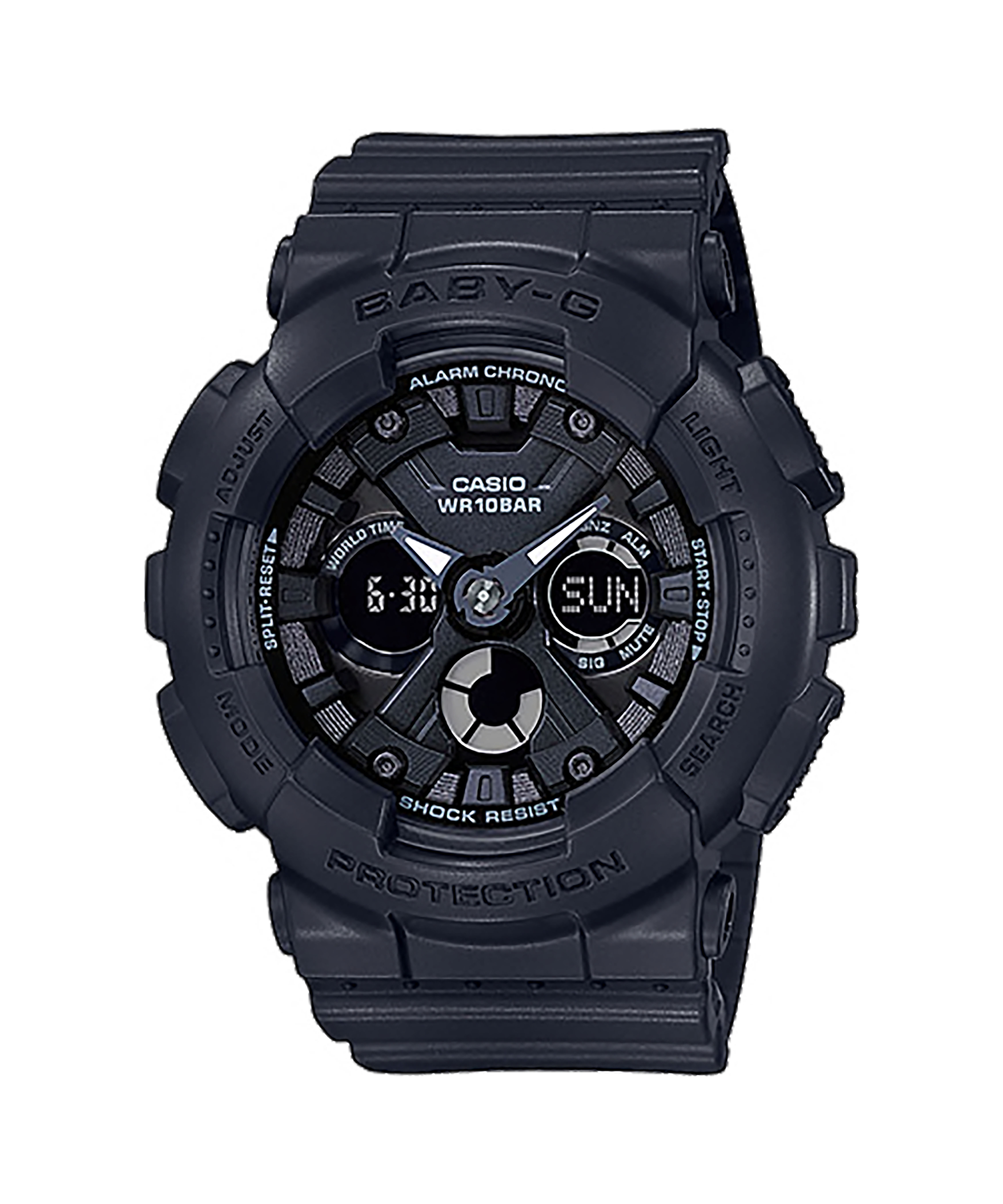 CASIO BABY-G รุ่น BA-130-1ADR สีดำ สินค้าของเเท้ รับประกันศูนย์ CMG