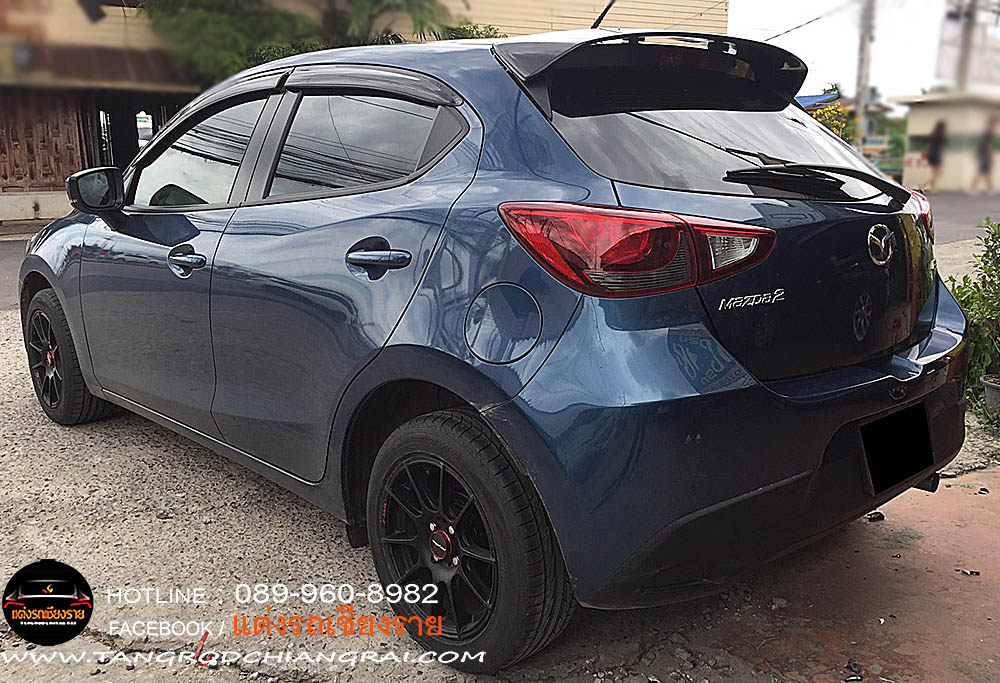 สปอยเลอร์สำหรับ MAZDA 2 5 ประตู SKY ACTIVE 2015-2019