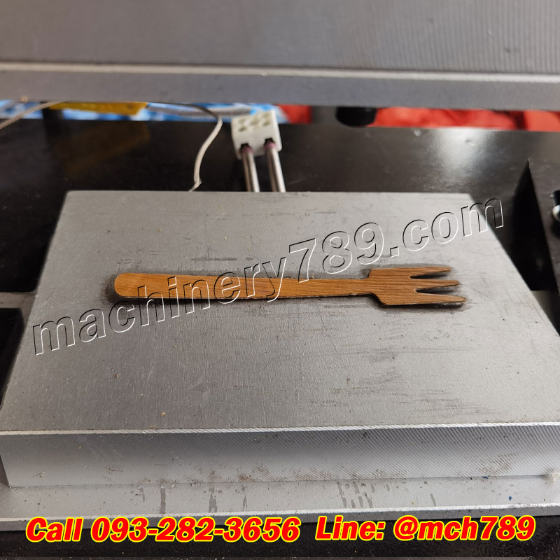 เครื่องอัดกาบหมากกึ่งอัตโนมัติ รุ่น MC-03 เครื่องขึ้นรูปจานกาบหมาก เครื่องทำจานกาบหมาก Semi Automatic Leaf Plate Making Machine