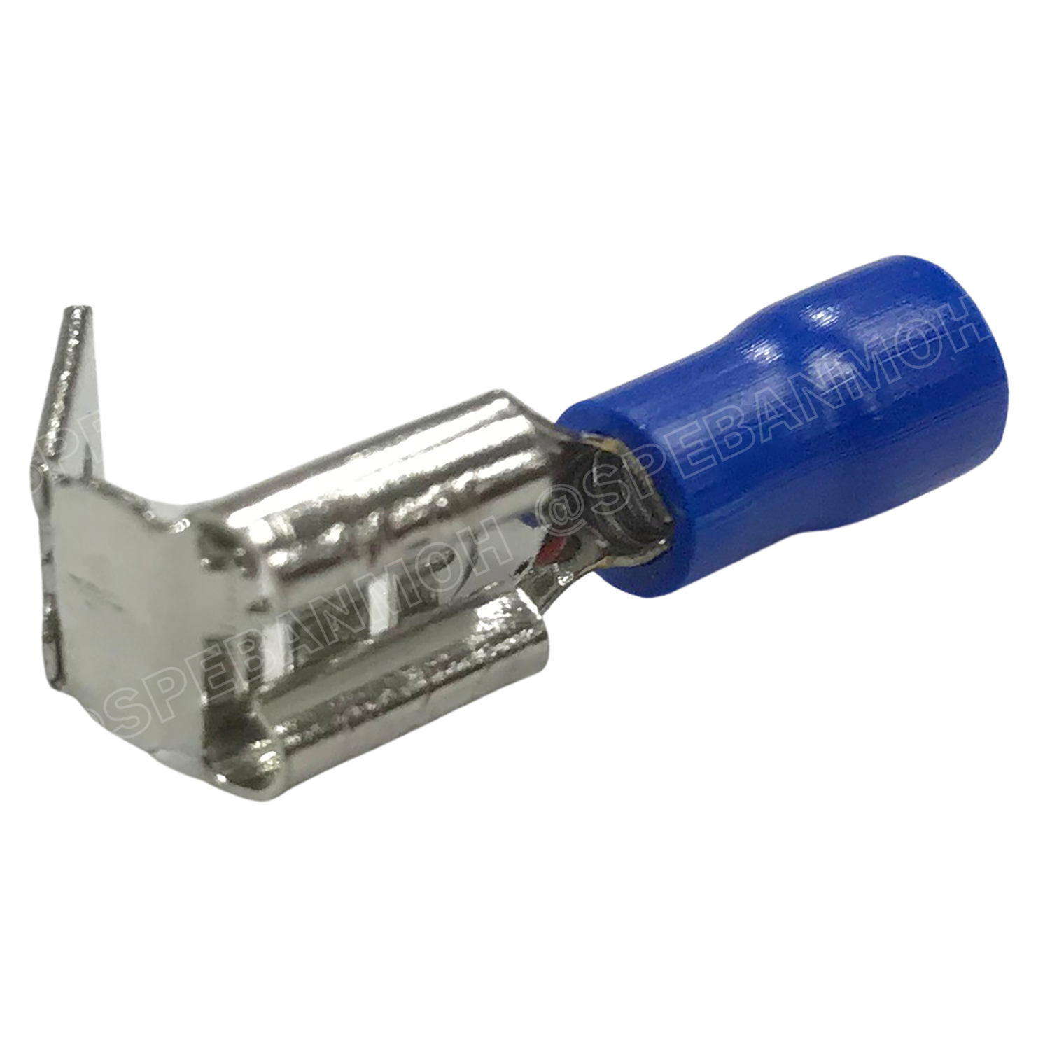 [ 100 ตัว/ถุง ] PBDD 2-250 น้ำเงิน Blue หางปลาเสียบแยกสายไฟ Insulated Piggy Back Disconnect หางปลาเสียแอร์ แยกสายสายไฟ Insulated Terminal เทอร์มินอล หางปลาย้ำสายไฟ หางปลา หางปลาหุ้ม หางปลาแฉก Terminal Crimping หางปลาหุ้มฉนวน หางปลากลม