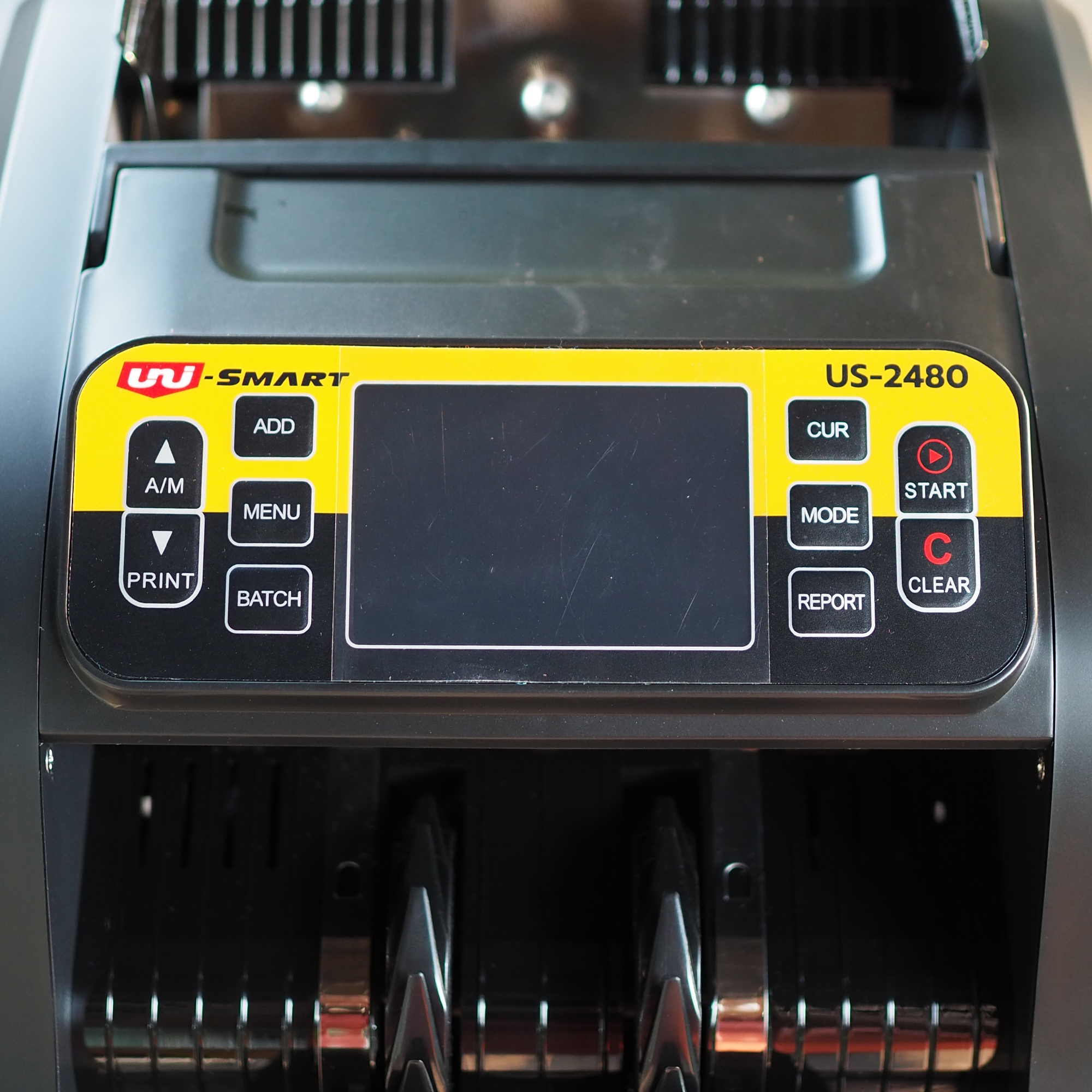 Uni-SMART เครื่องนับธนบัตร เครื่องนับเงิน เครื่องนับแบงค์ ตรวจธนบัตรปลอม US-2480