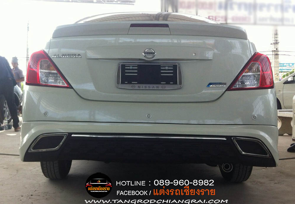 ชุดแต่งรอบคัน ZTEC V2 ALMERA 2014