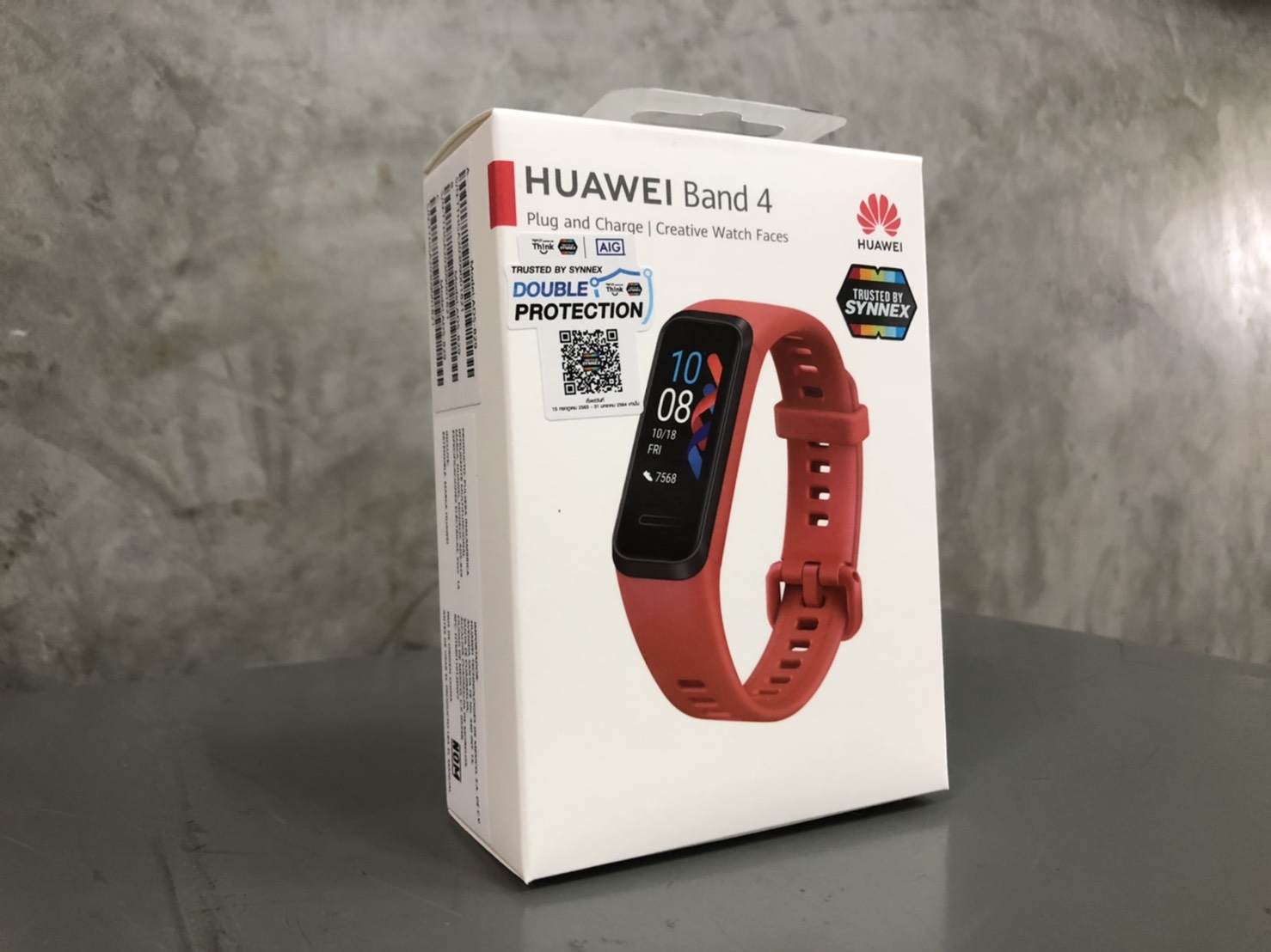 HUAWEI Band 4 ชาร์จได้ง่าย ใช้ได้นาน รับประกันศูนย์ไทย 1 ปี (12-month warranty by Huawei)