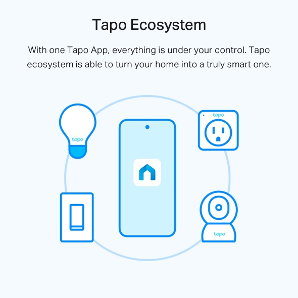 TP-LINK Tapo L520E Tapo Smart Wi-Fi Light Bulb, Cool White & Dimmable รับประกันสินค้า 1 ปี