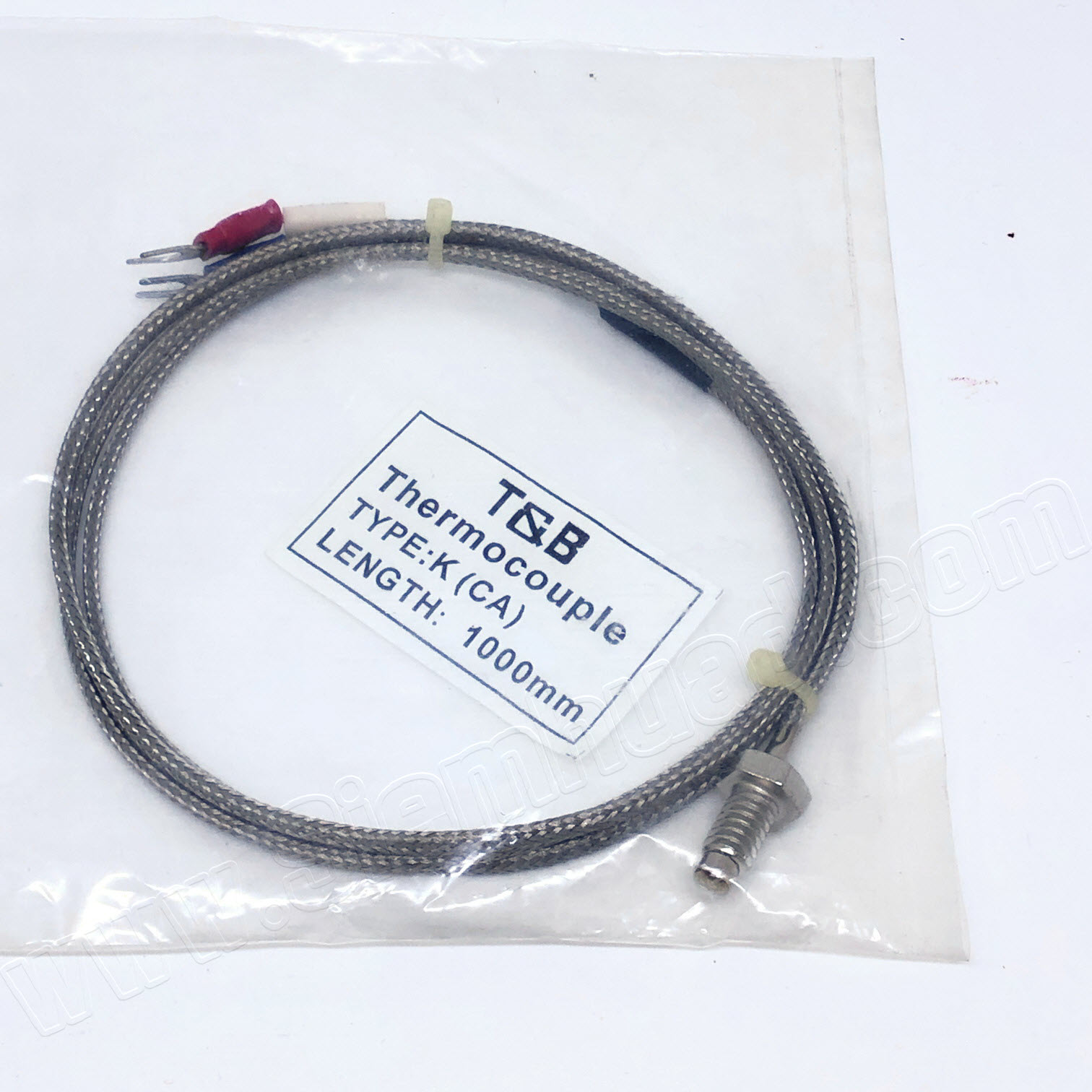 เทอร์โมคัปเปิล / Thermocouple (T&B) รุ่น CA-N series ขนาด 1เมตร, 2เมตร, 3เมตร, 5เมตร, 100เมตร