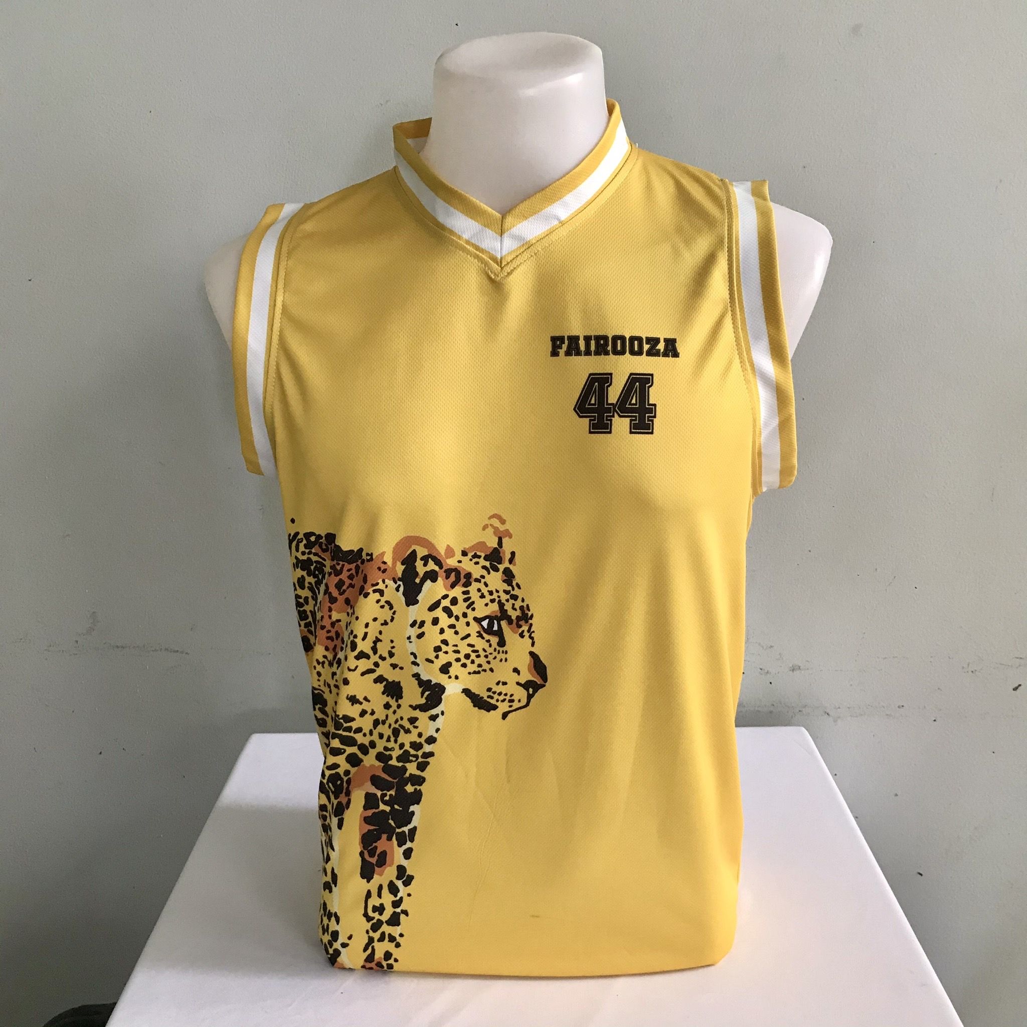 รับผลิตเสื้อกีฬาพิมพ์ลาย แขนกุด