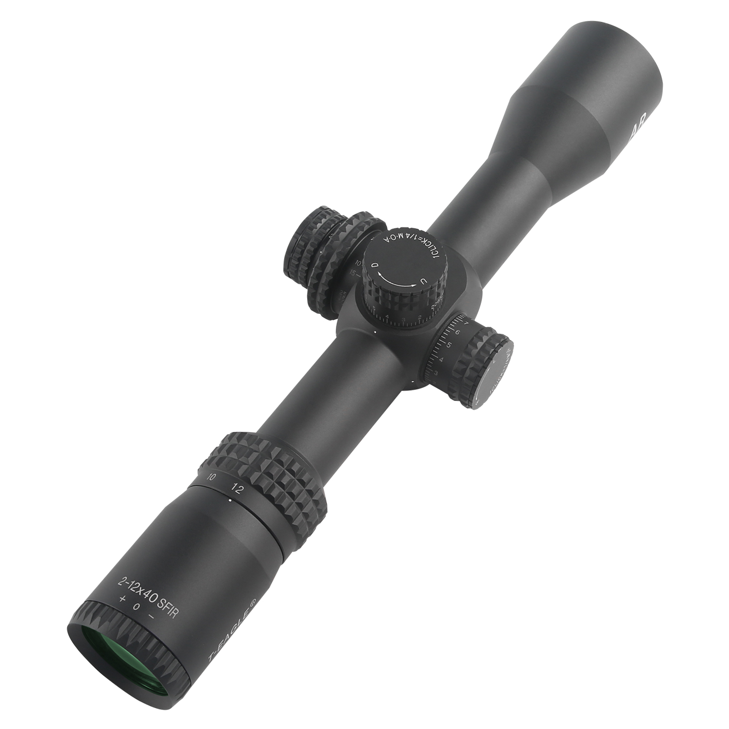 กล้องกันน้ำ กันกระแทกT-EAGLE MODEL 2022 AR 2-12X40 SFIR ชัดแจ๋วระดับ HD สินค้าแท้ประกัน 1 ปี