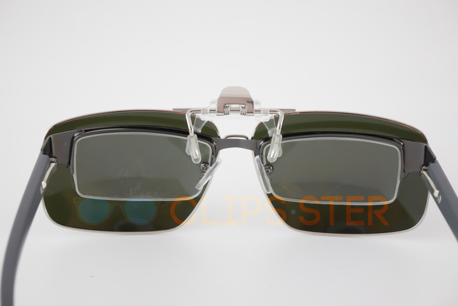 คลิปออนกันแดด Clipsster รุ่น Trapster เลนส์ฟ้าปรอท