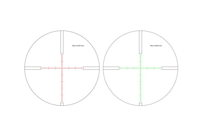 VECTOR OPTIC กล้อง Sentinel Sentinel 6-24x50 GenII SFP scope เส้นเล็งมีไฟ