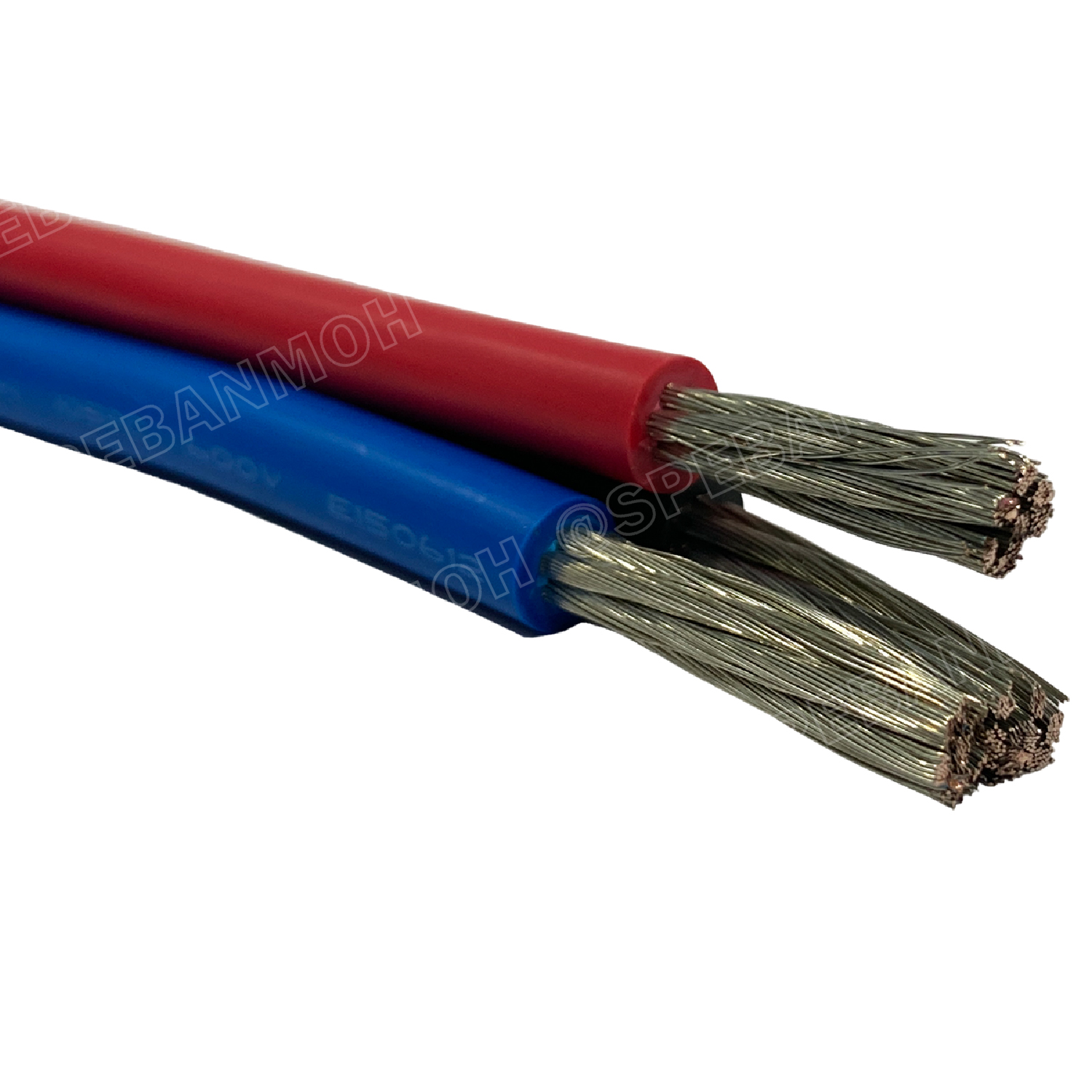 [ 1 เมตร ] HK-06-1015 สายไฟเดี่ยว 6 AWG UL 1015 105°C 600V 6AWG ( 13.35 mm2 ) สายไวริ่ง Hook Up Wire สายไฟเดี่ยว ไส้เงิน ชุบนิกเกิล Nickel Plate UL1015 E157734 AWM 1015 VW-1 105° 600V AWG 6 H.W.G. IA FT1 Lead Free สายวายริ่งวงจร