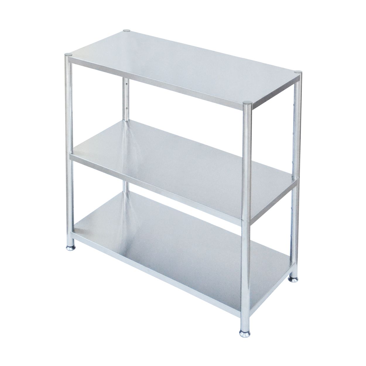 Q Line ชั้นสเตนเลส 3 ชั้น 91x40x89 ซม, Ø32 มม MS-707/3