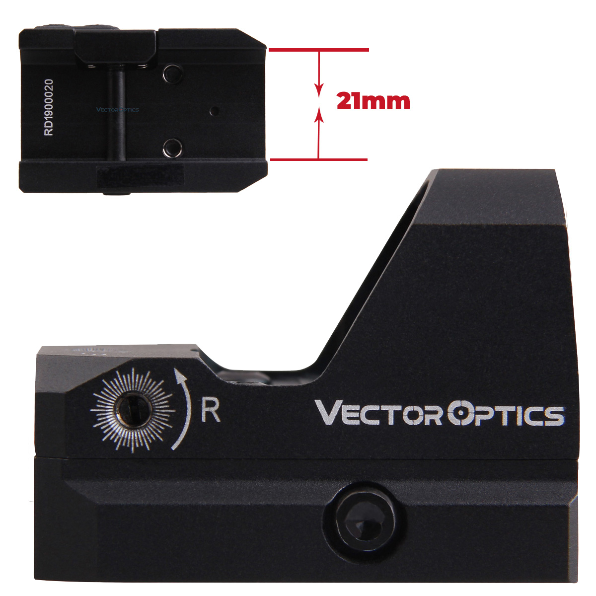 VECTOR OPTIC Red Dot กล้องจุดแดง Frenzy 1x17x24 Red Dot Sight ทนรีคอยล์ถึง ลูกซอง