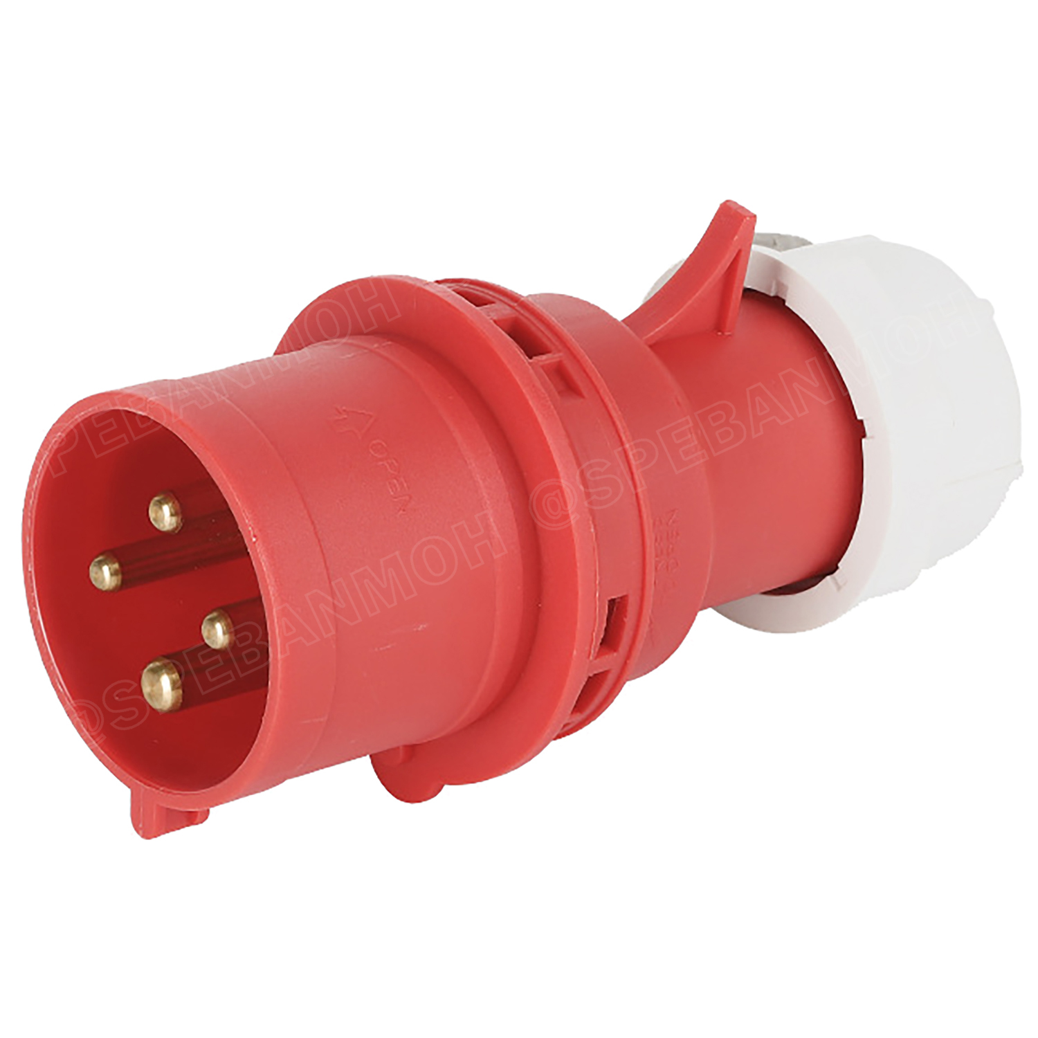 [ 1 ชิ้น ] SFN Power Plug IP44 ตัวผู้ต่อสาย Male for Connect to Cable ปลั๊กอุตสาหกรรม ขนาดใหญ่ กระแสสูง High current Male for Connect to Cable ขั้วต่อไฟฟ้าขนาดใหญ่ คอนเน็คเตอร์กันฝุ่น ระดับIP44