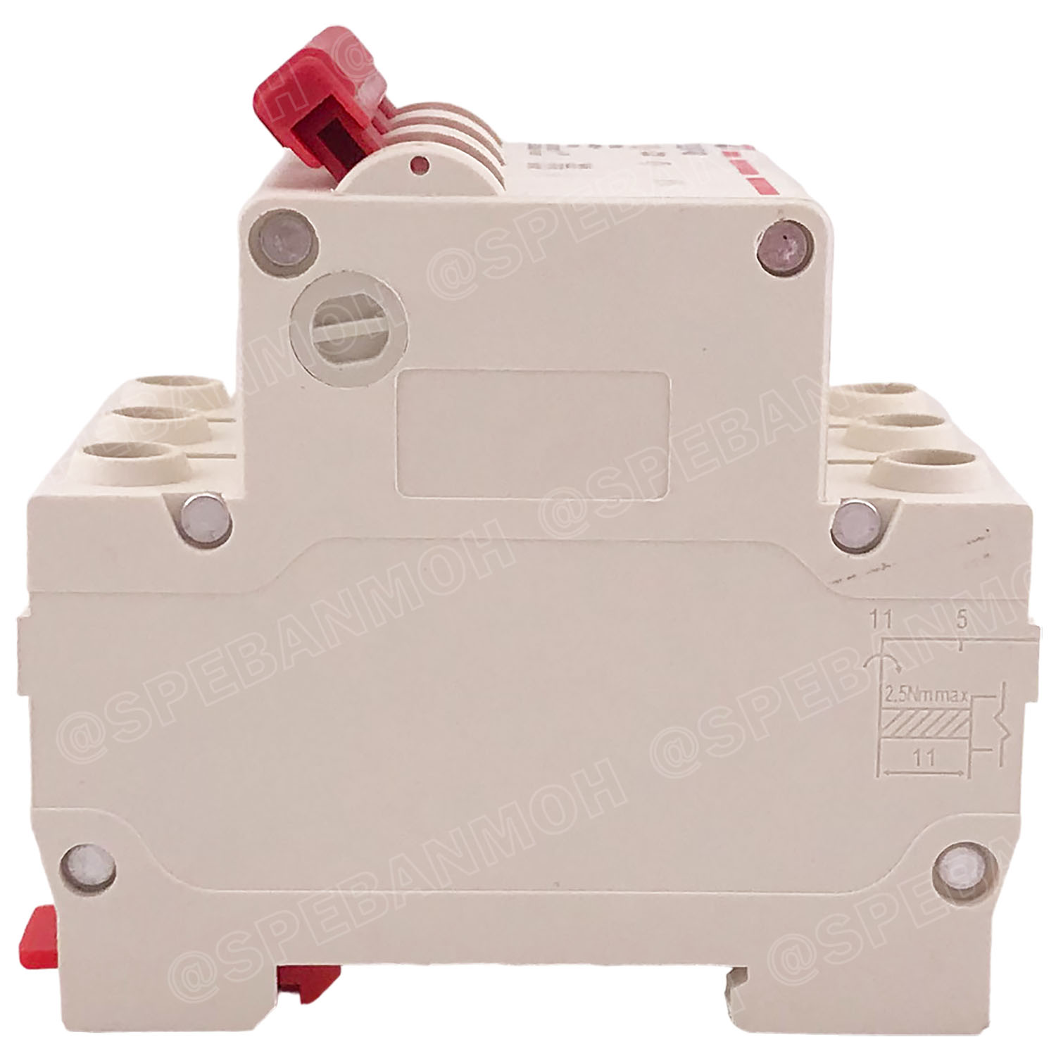 DZ47-63-3P 20A เบรกเกอร์เมน ยึดรางปีกนก 3P 20A AC Circuit Breaker เบรกเกอร์ตัดไฟเกิน 3โพล 20แอมป์ คัดเอาท์ ป้องกันกระแสเกิน Overload ป้องกันการลัดวงจร Short circuit เบรกเกอร์ตัดไฟ เบรกเกอร์ลูกย่อย Ac Circuit Breaker ไฟบ้าน 230V/400V AC มินิเซอกิตเบรก