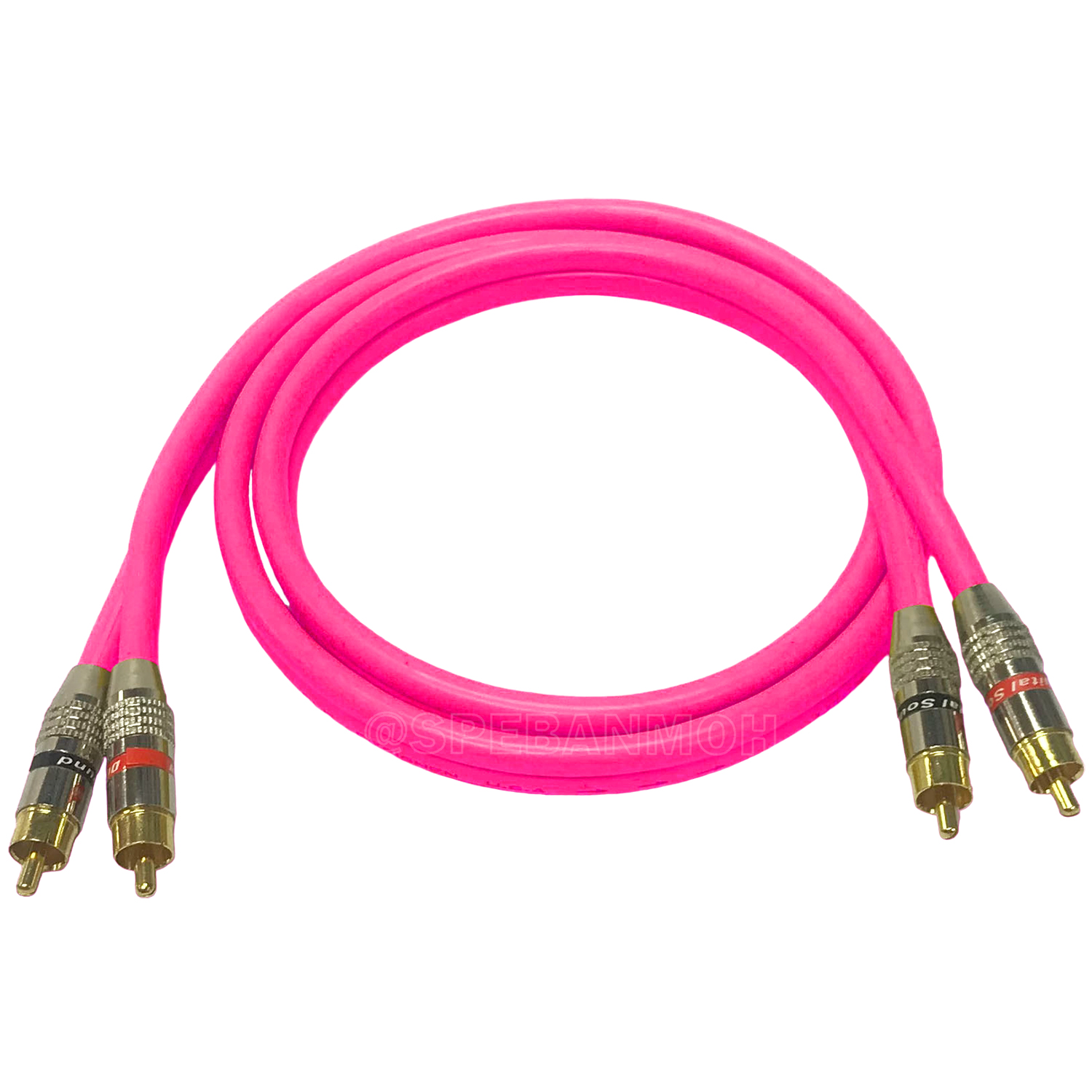 [ 1เส้น ] LT-MN-RCA-PNK LITON สายสัญญาณ 2 RCA ออก 2 RCA สายเครื่องเสียงรถยนต์ AV Cable สายอาซีเอ RCA Cable สำเร็จรูป Cable Assembly RCA 2 ออก 2 สายเครื่องเสียง สายซับ สายสัญญาณ โมโน Audio Mono Cable แจ็คสายสัญญาณเสียง สําหรับโฮมเธียเตอร์ DVD TV ลําโพงคอมพ