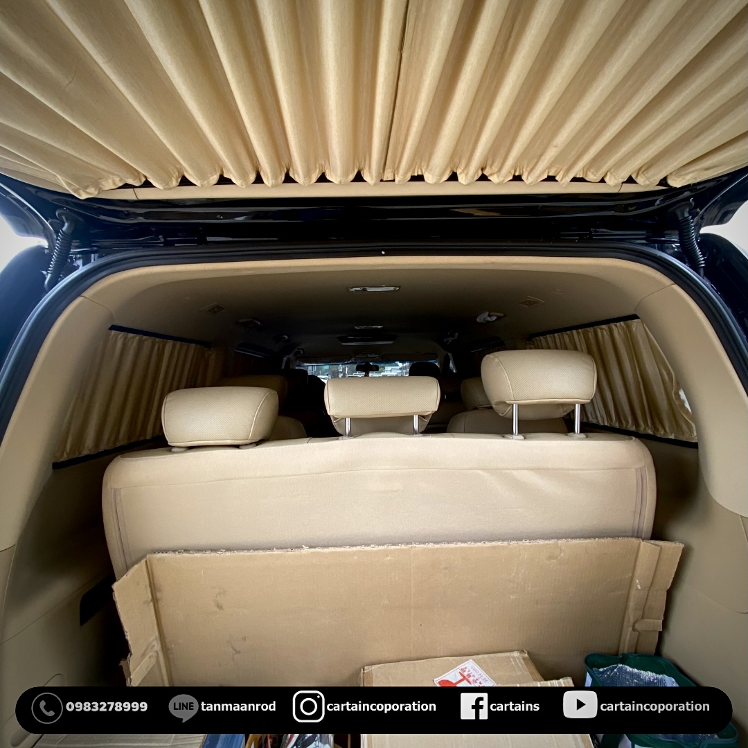 ผ้าม่านรถรุ่นกันuv100%