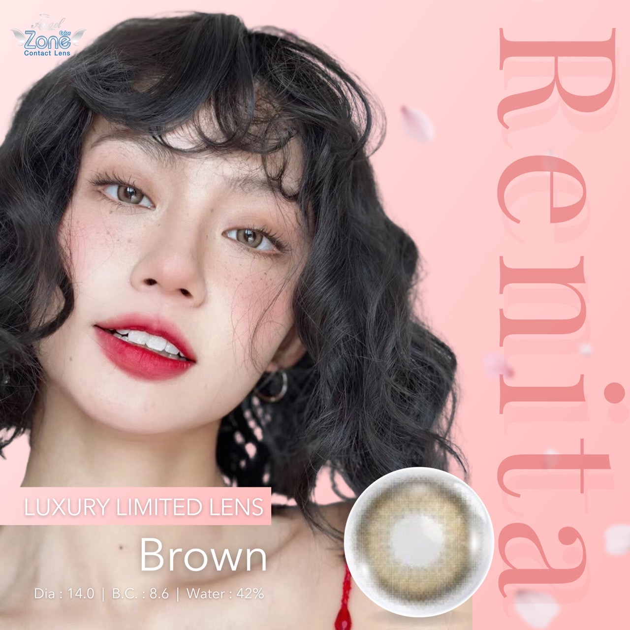 AZP11 รุ่น 14.0 Renita Brown (Luxury Violetbox) Step 1-4 AZP Y