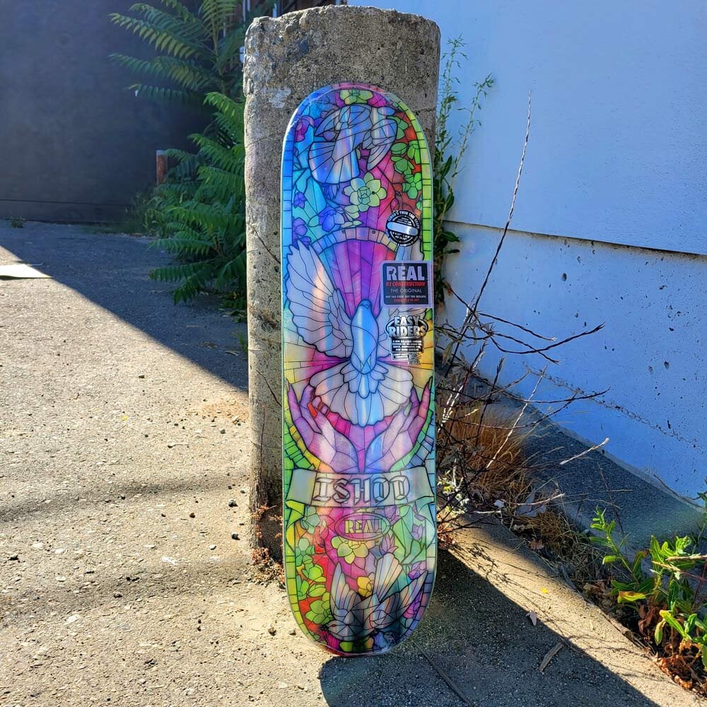 REAL DECK ISHOD WAIR HOLOGRAPHIC CATHEDRAL TWIN TAIL 8.25