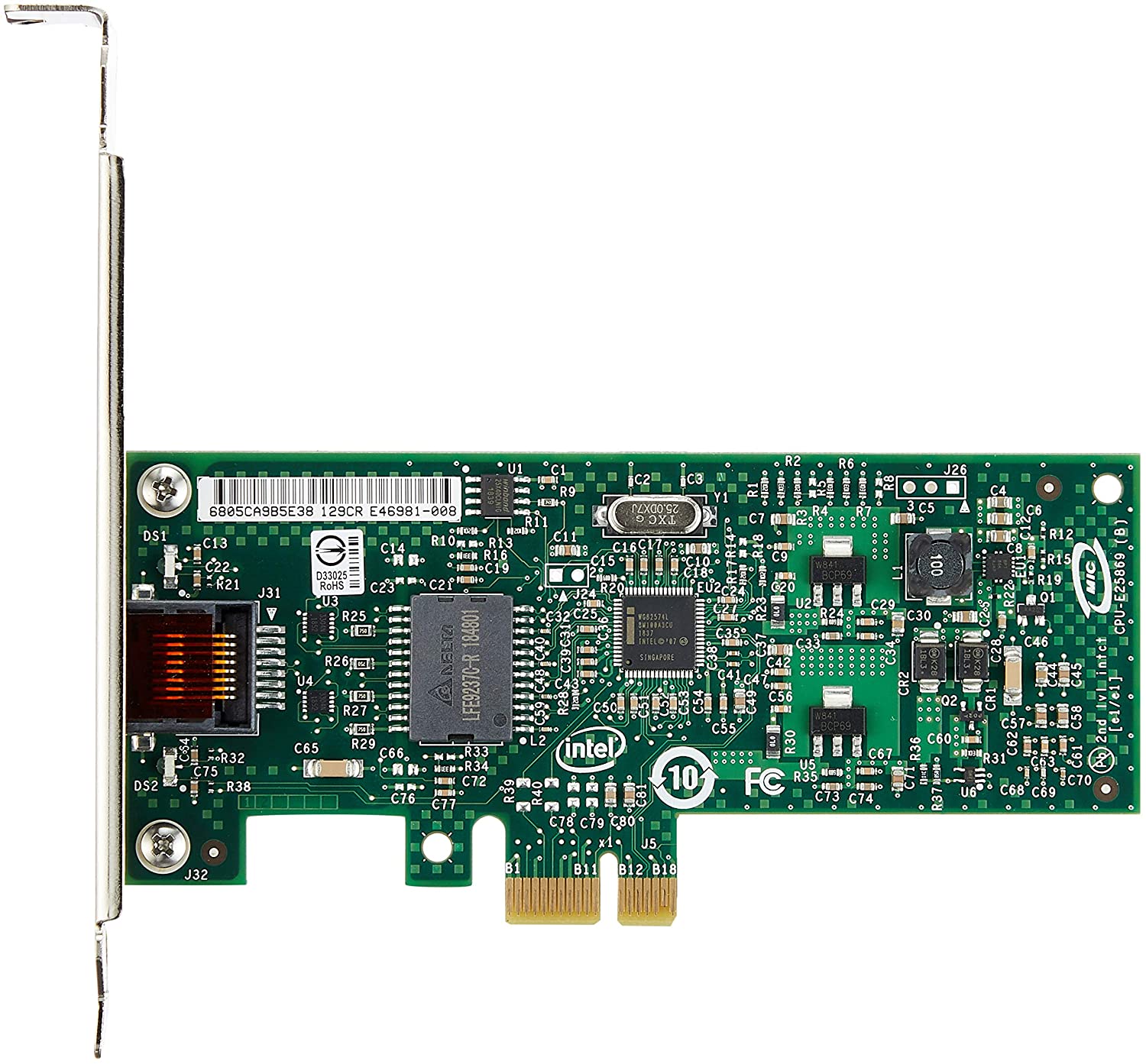 Intel Gigabit CT PCI-E Network Desktop Adapter EXPI9301CTBLK