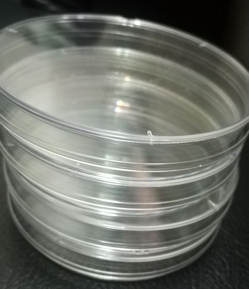 จานเพาะเซื้อพสาติก ขนาด 90x15 mm.