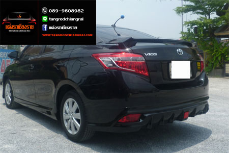 สปอยเลอร์ ยกมีไฟ v.1 Vios 2013