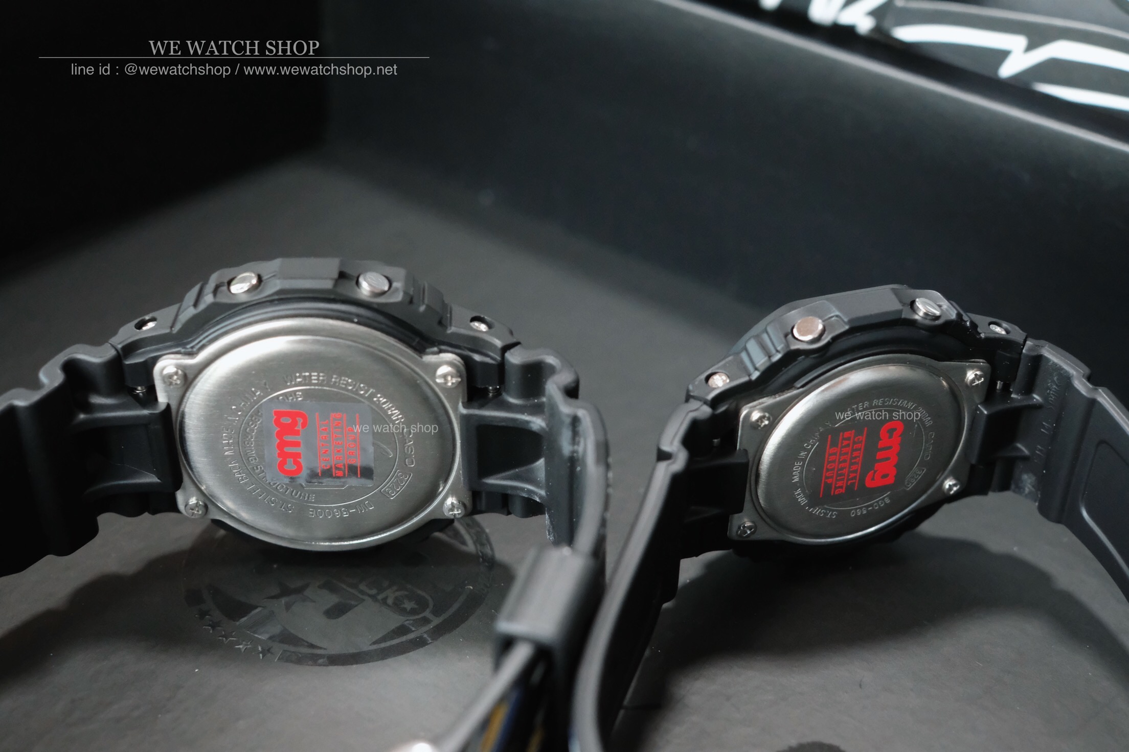 CASIO G-SHOCK x Urboy TJ DW-5600E-1VDF สีดำ Limited edition สินค้าใหม่ ของแท้ รับประกันศูนย์ CMG