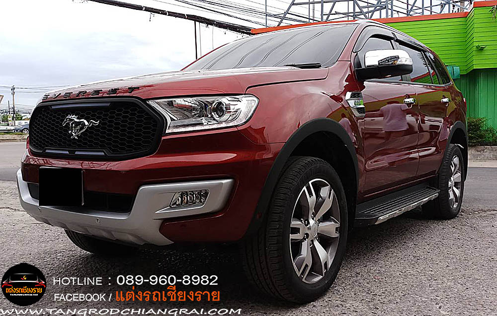 ซุ้มล้อแบบเรียบ Slim Ford Everest 2015