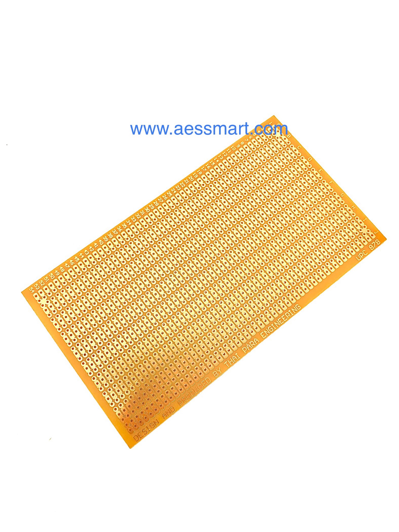 UPC878 : แผ่นปริ้นท์ไข่ปลามีลาย 8x14.5 cm.A-J