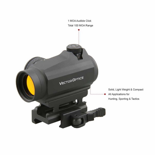 VECTOR OPTIC เรทดอท Red Dot Maverick 1x22 GenII Red Dot Sight ทนรีคอยล์ถึง ลูกซอง รับประกัน 5 ปี