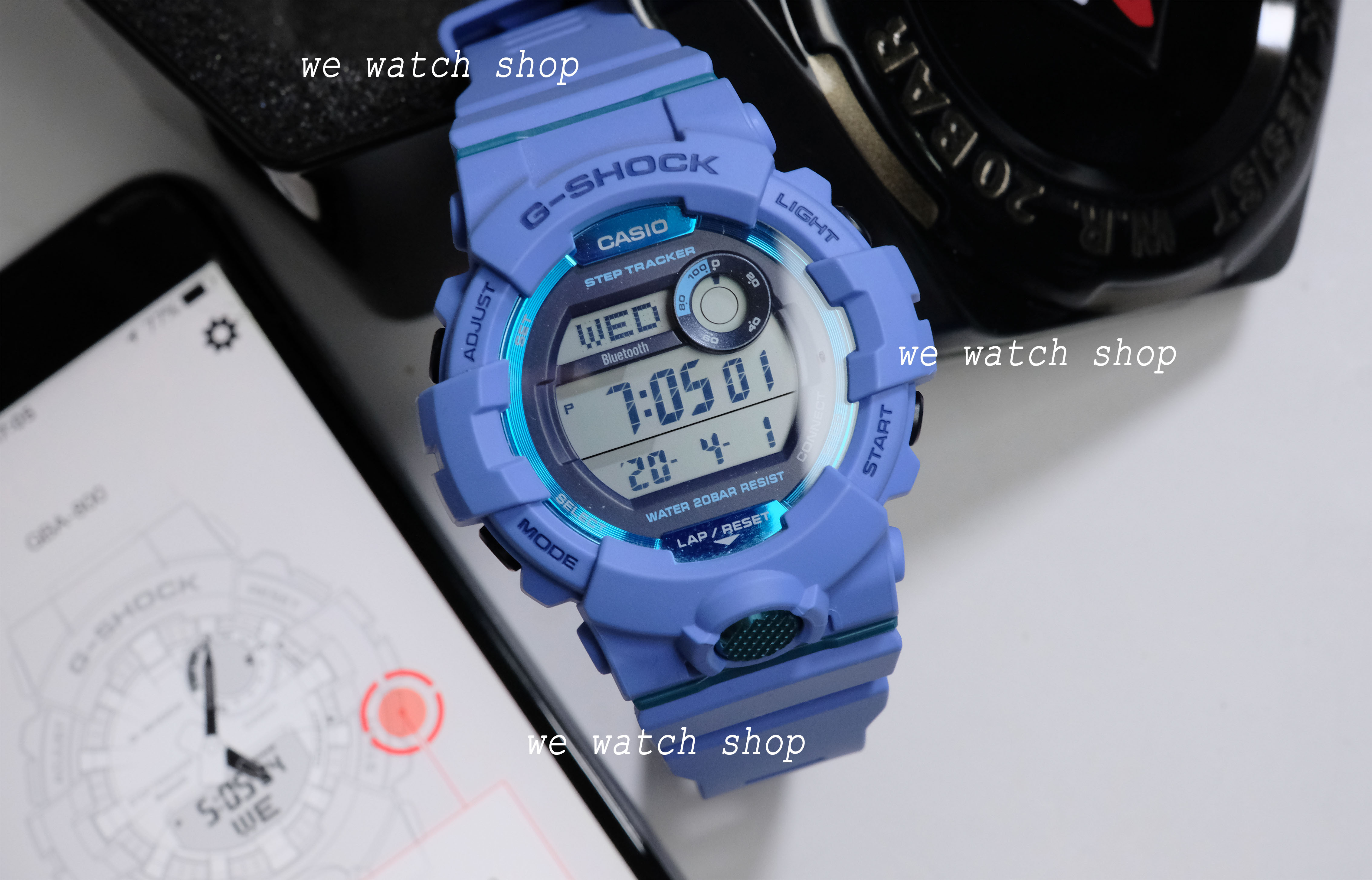CASIO G-SHOCK รุ่น GBD-800-2DR สีฟ้า สินค้าใหม่ ของแท้ รับประกันศูนย์ CMG