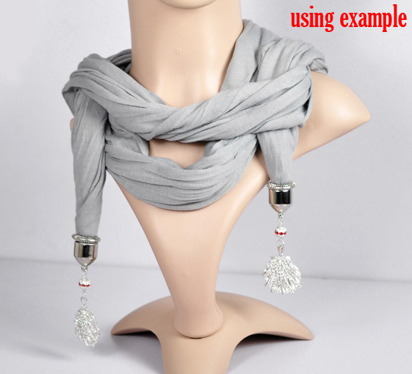 ผ้าพันคอ Soft Cotton Pashmina ขนาด 1.8M(70-7/8") 1 ชิ้น