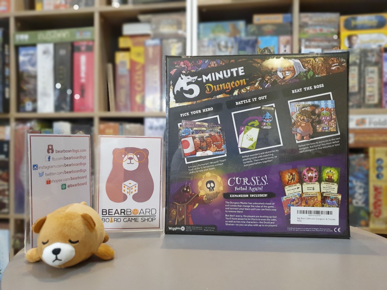 5- Minute Duengeon: Big Box Full Game plus Expansion บอร์ดเกม