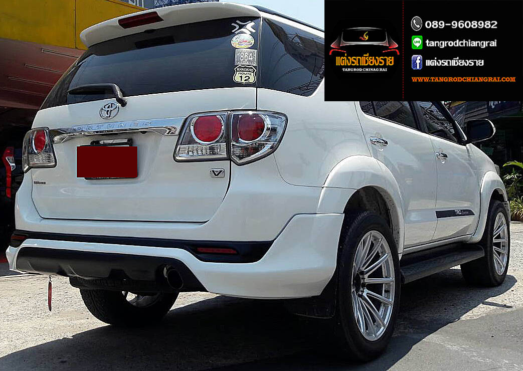 ชุดแต่ง TRD Sportivo V5 (แบบครอบไฟตัดหมอก) FORTUNER ปี 2012-2014