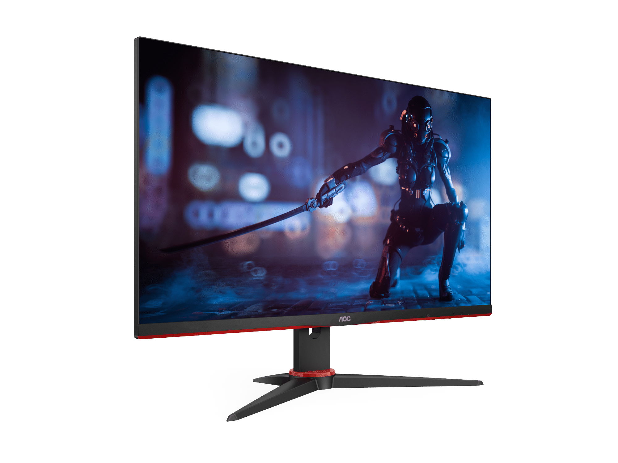 AOC 24G2E 23.8" FreeSync Premium Gaming Monitor ประกันศูนย์ 3 ปี