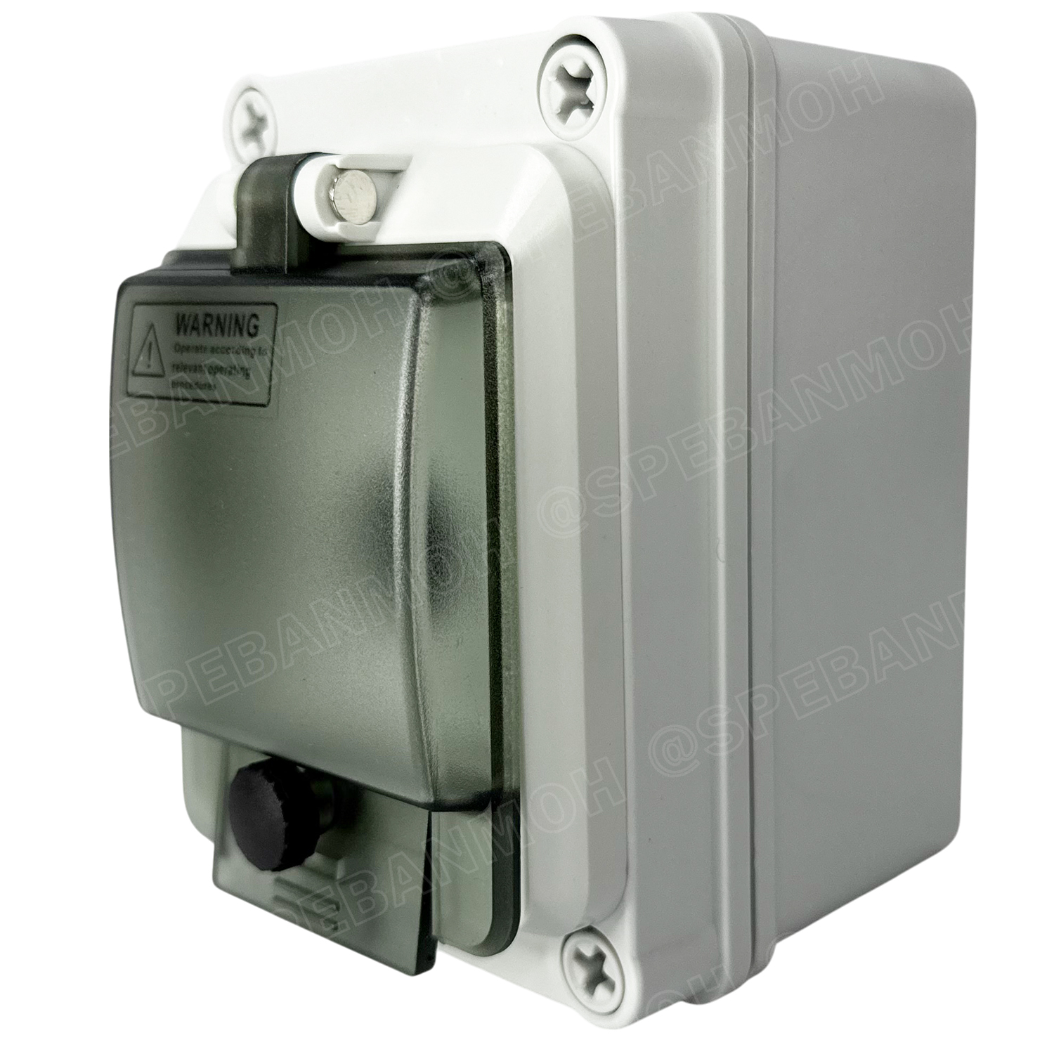 [ 1 ชิ้น ] BOX-CK กล่องใส่สวิทช์ ขนาดรู 22mm Control Switch Box กล่องกันน้ำ แบบมีฝาครอบ กล่องกันน้ำ สำหรับสวิทช์คอนโทรล Waterproff Electrical Boxes With Cover ล่องเปล่า สำหรับสวิทช์