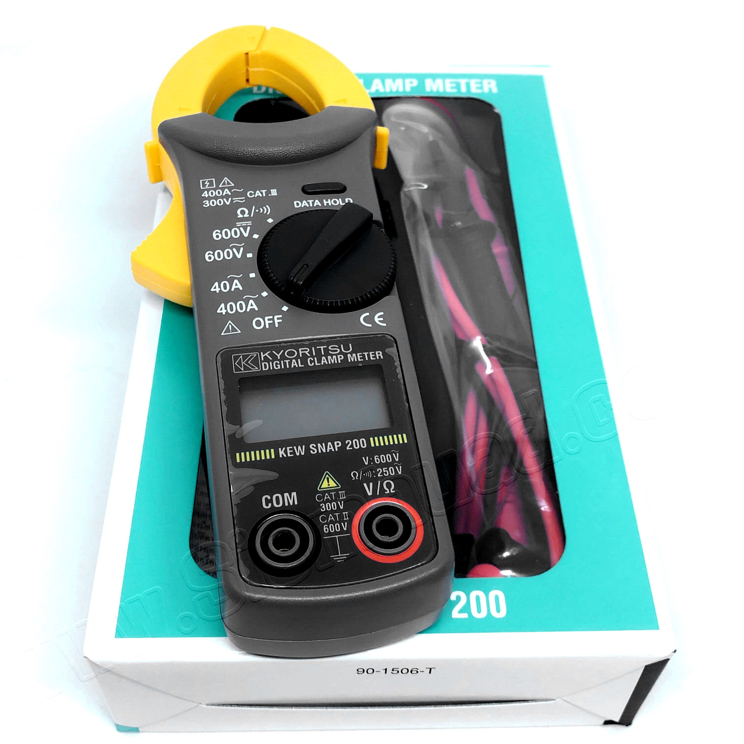 ดิจิตอลแคล้มป์มิเตอร์ AC Digital Clamp Meter (KYORITSU) MODEL KEW SNAP 200